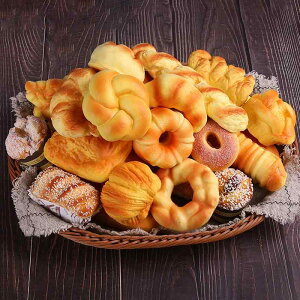 模擬食品 パン セット ハンバーガー サンドイッチ 食品サンプル 見本 スクイーズ トースト スライス お店 装飾品 グルメ デコレーション 小道具 おもちゃ ギフト