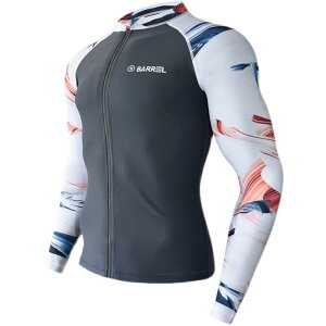 サーフスーツ ラッシュガード ウェットスーツ メンズ 日焼け防止 水着 サーフィン セパレート 速乾 ダイビング 長袖 ビーチ アウトドア スポーティー アクティブ