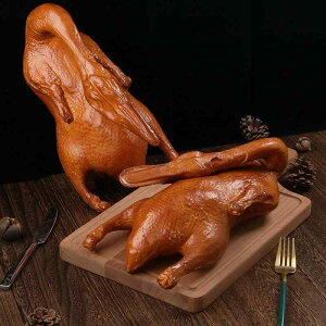模擬 アヒル ローストチキン 食品サンプル 見本 アヒル お店 店内 装飾品 インテリア フォトプロップ リアル感 写真撮影 フェイクフード 小道具 食品模型 モデルフード