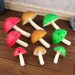 キノコ 野菜 食品サンプル 見本 レプリカ 食品模型 ユニーク かわいい 茸 フォトプロップ 装飾品 お店 インテリア キャビネット ホームデコ 展示 装飾品 写真撮影 小道具