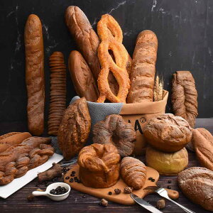 食品サンプル 見本 シミュレーション フェイクフード 食品模型 パン インテリア ホームデコ ベーカリー 撮影 カフェ ストア ショップ 装飾品 スクイーズ ソフト おもちゃ 小道具