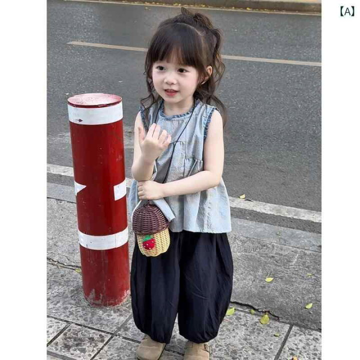 楽天市場】女の子 夏 美しい セットアップ 子供 ストリート 韓国 
