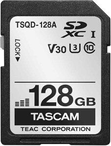 TASCAM(^XJ) TSQD-128A SDJ[h 128GB SDXC Class10 UHS-I U3 V30 TASCAMiœmFς Sonicview IF-MTR32