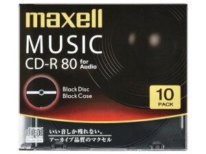 CDRA80BK.10S | }NZ ypCD-R 80 10subNfBXN maxell [PC]