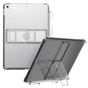 �yararee�z iPad 10.2 2021 �Ή� �P�[�X �N���A �X�^���h �t Apple Pencil ���[ �\ �N���A�P�[�X �y���z���_�[ �t ���^ ���� �ϏՌ��P�[�X �J�o�[�� �Ռ� �����P�[�X [ Apple iPad10.2 2021�N