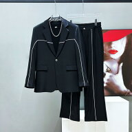 セットアップ メンズ ファッション カジュアル スリムフィット ジャケット パンツ ツーピース コーディネ…