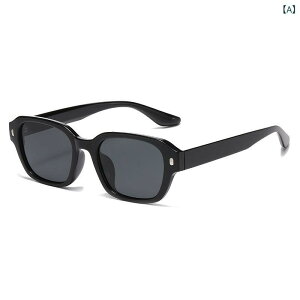 �T���O���X �����Y �Ό������Y UV400�J�b�g �X�N�G�A�t���[�� ���ăX�^�C�� ������ �t�@�b�V���� ������� ������� �A�E�g�h�A �h���C�u �t�B�b�V���O ���s �ʋ� �u���b�N �O���[ �y��
