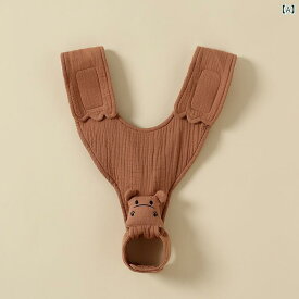 ベビー用品 新生児 ベビー 純綿 ガーゼ コットン ほ乳瓶固定 セルフ授乳 ベビーカー ストラップ バンド 育児サポート 便利グッズ 多色展開