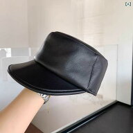帽子 レディース 女性用 春秋冬 羊革 ラムレザー イギリス風 レトロ ライダーズキャップ キャスケット ニ…