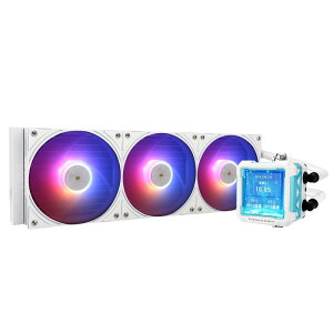 ����CPU�N�[���[ ���O���\ LCD�t���f�B�X�v���C IPS��� �J�X�^�}�C�Y�\�� �����M �ᑛ�� PWM�t�@�� S-FDB�x�A�����O �����|���v Intel LGA1700 1200 1151 AMD AM5 AM4 �Ή� PC�p�[�c