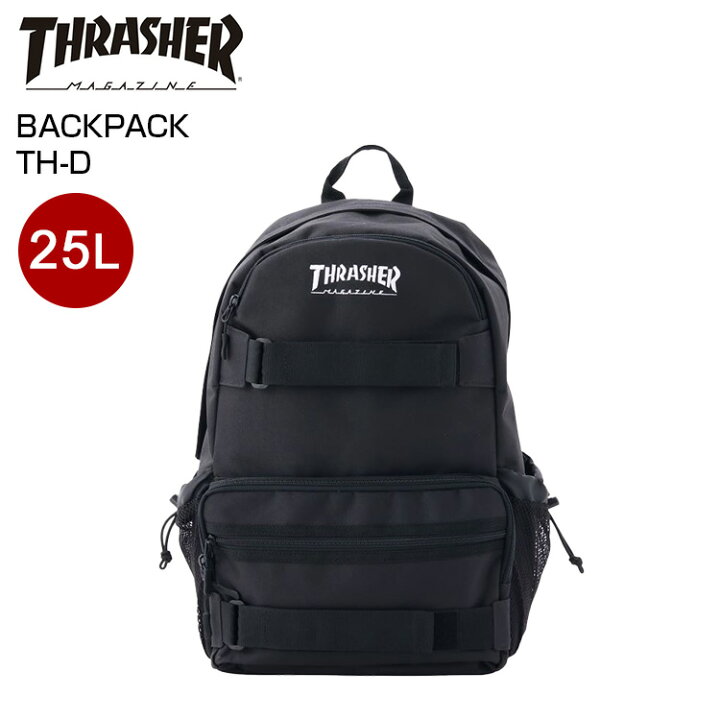 楽天市場】THRASHER バックパック TH-D 25L スラッシャー リュック 