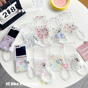 Galaxy Z Flip7 �P�[�X �X�g���b�v �q���W Flip6 �؍� �M�����N�V�[z�t���b�v6 z �M�����N�V�[z�t���b�v5 ������� flip5