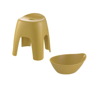 \レビューキャンペーン実施中/リッチェル ハユール 腰かけ 単品 / 2点セット 全6色【ホワイト/ブルー/グレー/イエロー/ピンク/グリーン】高さ 20cm 30cm 40cm ( バスチェア 湯おけ 風呂おけ 腰