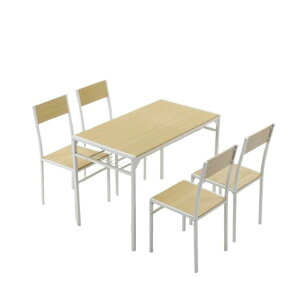 ダイニングセット 5点 ダイニング5点セット 4人用 4人掛け 無垢材 ダイニングテーブル ダイニングテーブルセット ダイニングチェア レトロ 食卓 北欧 パイン天然木 新作 ナチュラル カフェ