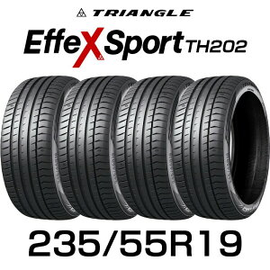 �y���������z235/55R19-105W 19�C���`�^�C�� TRIANGLE EffeX Sport TH202 �y�^�C��4�{�Z�b�g�z������ 235/55R19 23555R19 2355519 235/55/19 �g���C�A���O�� �^�C�� ������ �^�C�� �T�}�[�^�C�� ������ �ă^�C�� �m�[