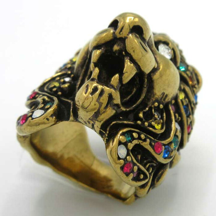 楽天市場】グッチ リング 指輪 アクセサリー GUCCI LION HEAD ライオン 