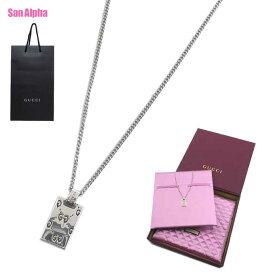【1000円OFFクーポン】グッチ ネックレス アクセサリー GUCCI GHOST AG925 シルバー G ゴースト ネックレス 455315 J8400 0701 (シルバー系) アウトレット メンズ 送料無料