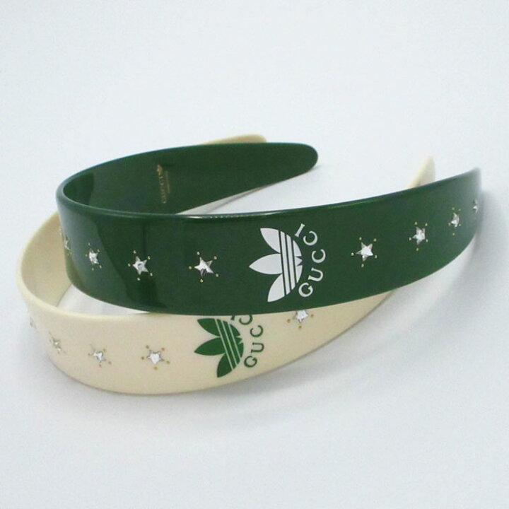 楽天市場】グッチ アクセサリー ヘアアクセサリー adidas x GUCCI  