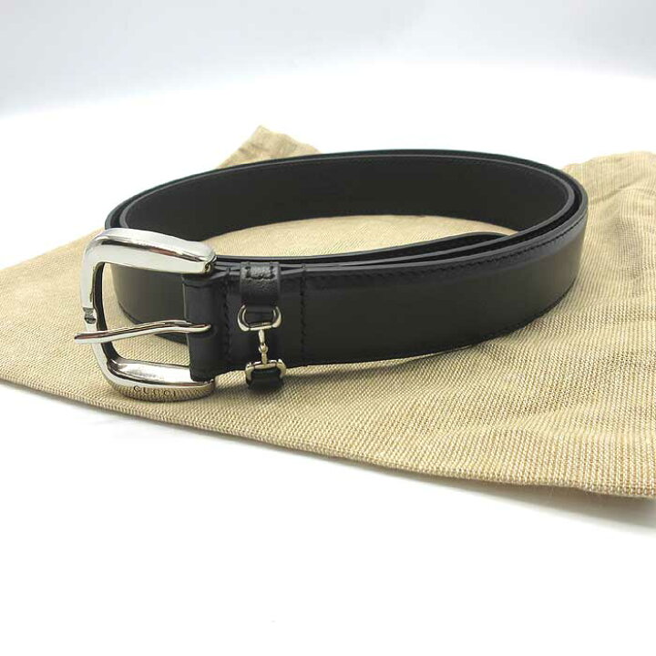 楽天市場】グッチ ベルト 紳士ベルト GUCCI ホースビット スムース  