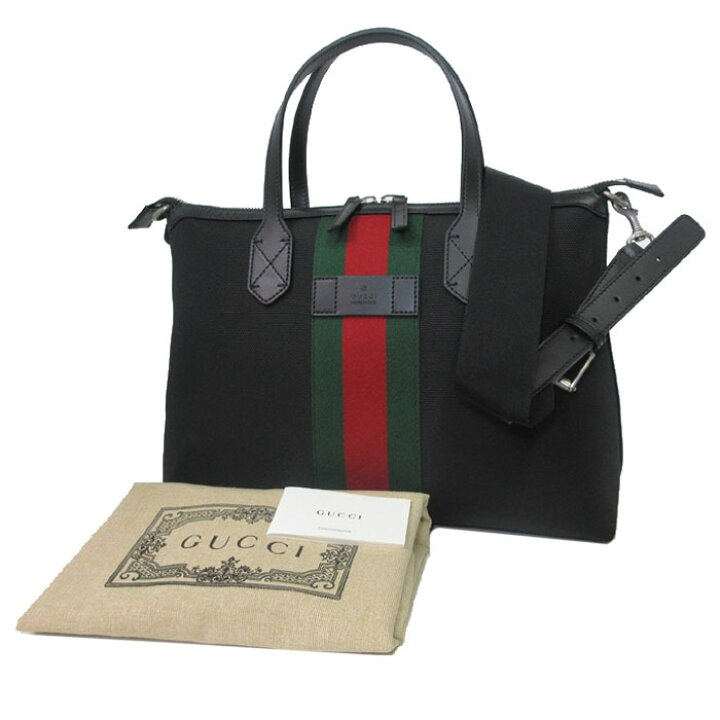 楽天市場】グッチ バッグ トートバッグ GUCCI ウェビングライン 