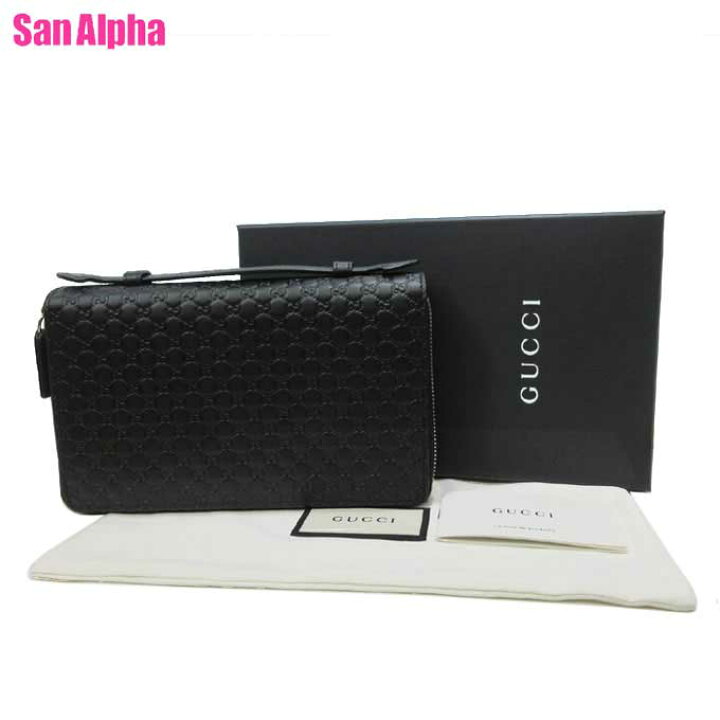 楽天市場】グッチ 財布 長財布 GUCCI マイクログッチシマ レザー  