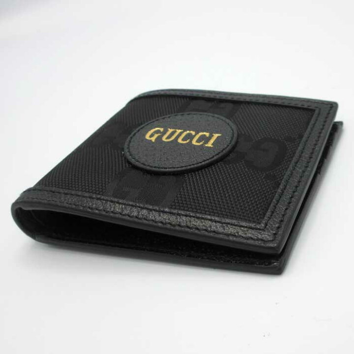 楽天市場】グッチ 財布 二つ折り財布(小銭入れ無) GUCCI オフ ザ  