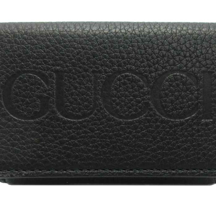 楽天市場】グッチ 財布 三つ折り財布 GUCCI EMBOSSED LOGO エンボス 