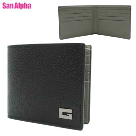 【1000円OFF 11/16 23:59迄】グッチ 財布 二つ折り財布 (小銭入れ無し) GUCCI Gメタルロゴ レザー カードホルダー ウォレット 739358 1AAJA 1193 (ブラック) ブティックライン メンズ 送料無料