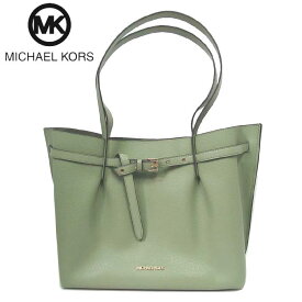 【1000円OFF 4/27 09:59迄】マイケルコース トートバッグ MICHAEL KORS エミリア レザー ラージ EW トート A4対応 35H0GU5T9T LIGHT SAGE (ライトグリーン系) レディース アウトレット 送料無料