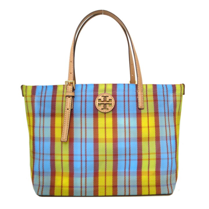 楽天市場】トリーバーチ バッグ トートバッグ TORY BURCH チェック柄  