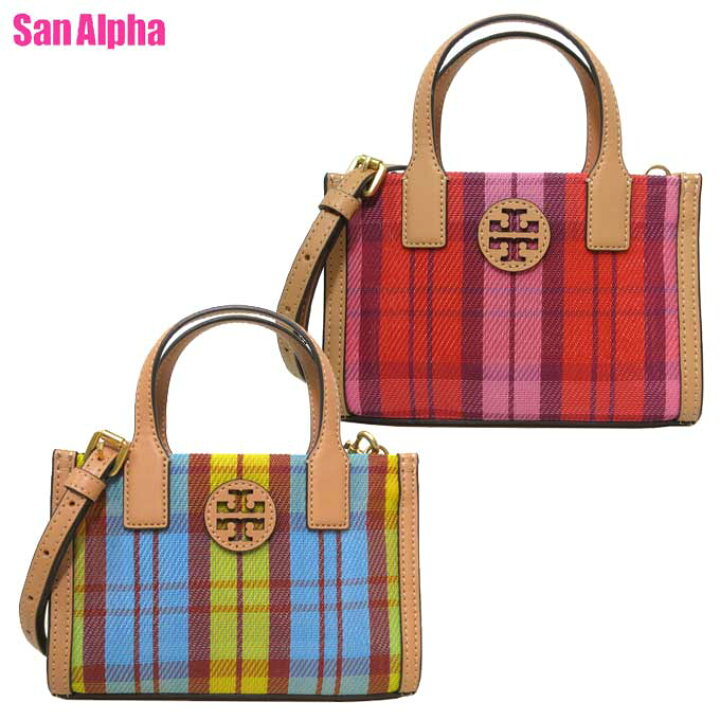 楽天市場】トリーバーチ バッグ ショルダーバッグ TORY BURCH チェック 
