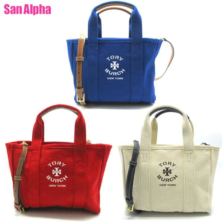 楽天市場】トリーバーチ トートバッグ TORY BURCH キャンバス スモール 