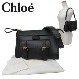 【1000円OFF 6/11 01:59迄】クロエ バッグ ショルダーバッグ Chloe エディス ショルダー 肩掛け 斜め掛け CHC22WS443I90 001(ブラック) レディース 送料無料 タイム