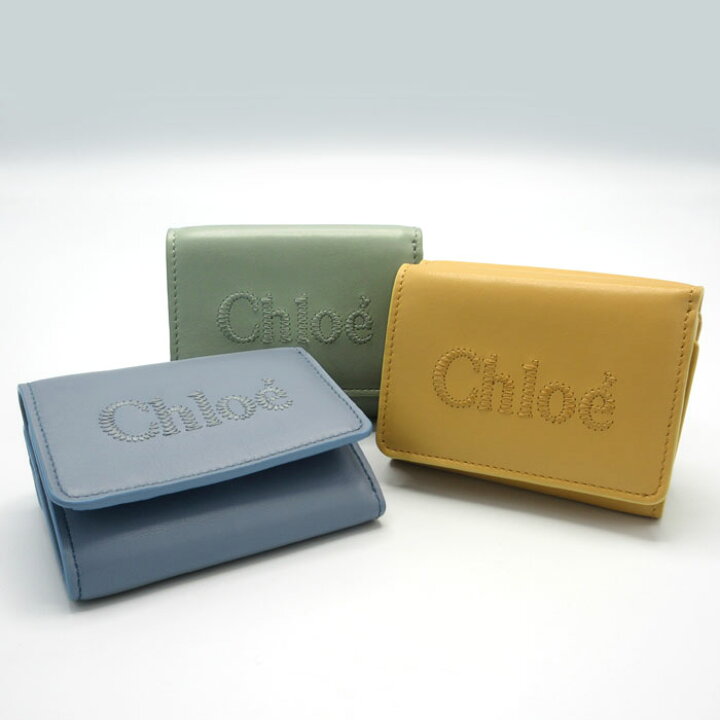 楽天市場】クロエ 財布 三つ折り財布 Chloe ミニ トリフォールド  