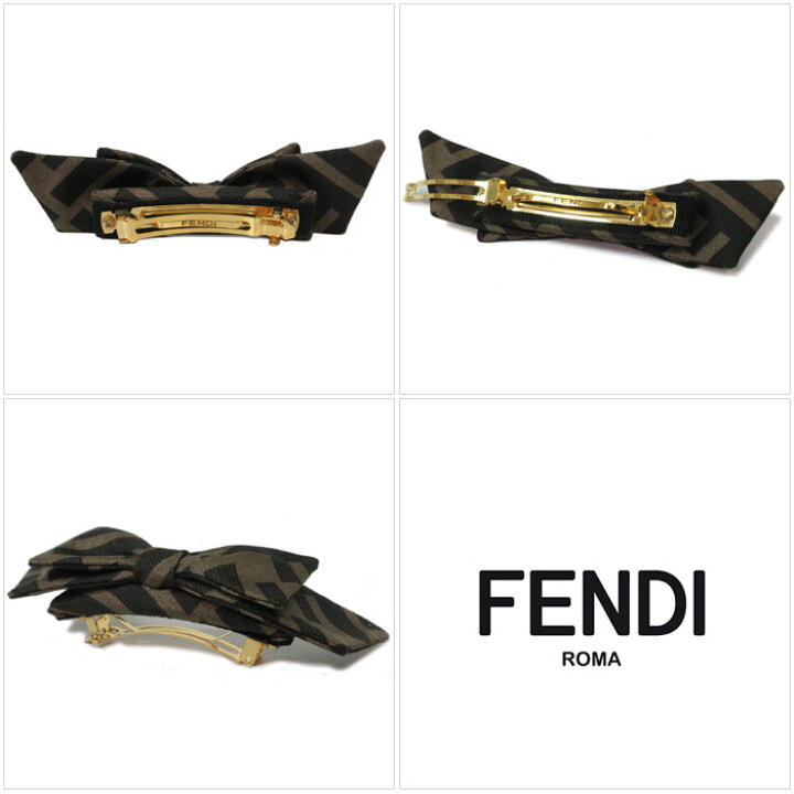 楽天市場】フェンディ キッズ アクセサリー バレッタ FENDI KIDS ロゴ 