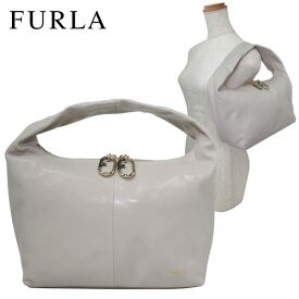 フルラ バッグ ハンドバッグ FURLA レザー ジンジャー S ホーボー WB00514 BX0329 GDJ00(ライトグレー系) ブティック レディース 送料無料