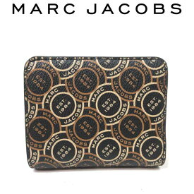 マークジェイコブス 財布 二つ折り財布(小銭入れあり) MARC JACOBS サークルロゴ PVC コンパクト財布 S130M12FA22 002 BLACK MULTI (ブラックマルチ) レディース アウトレット 送料無料