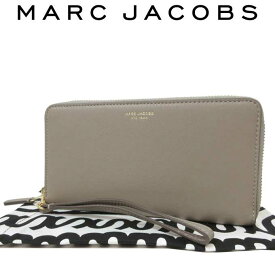 マークジェイコブス 財布 長財布 MARC JACOBS ザ コンチネンタル リストレット レザー ラウンドファスナー S171L03FA22 0027 055(CEMENT：セメント) レディース 送料無料