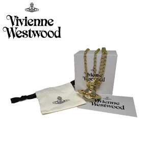 【期間限定ポイント10倍】ヴィヴィアン・ウエストウッド Vivienne Westwood アクセサリー 63020096-R001 メタル×ラインストーン ペンダント / ネックレス NEW SMALL ORB PENDANT / GOLD(ゴールド系)【レディース】【母の日】【ギフト】