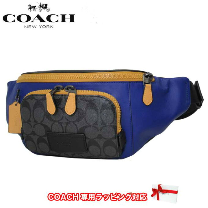 楽天市場】コーチ ショルダーバッグ ウエストポーチ メンズ COACH 