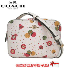 【1000円OFF 4/27 09:59迄】コーチ ショルダーバッグ レディース COACH C7402 IMCAH PVC オーナメント プリント ミニバッグ カメラバッグ 斜め掛け アウトレット 送料無料