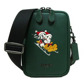 コーチ バッグ ショルダーバッグ COACH X DISNEY STANTON コーチ × ディズニー ミッキー ウィンター モチーフ クロスボディ 斜め掛け コラボ商品 CM028 アウトレット メンズ 送料無料