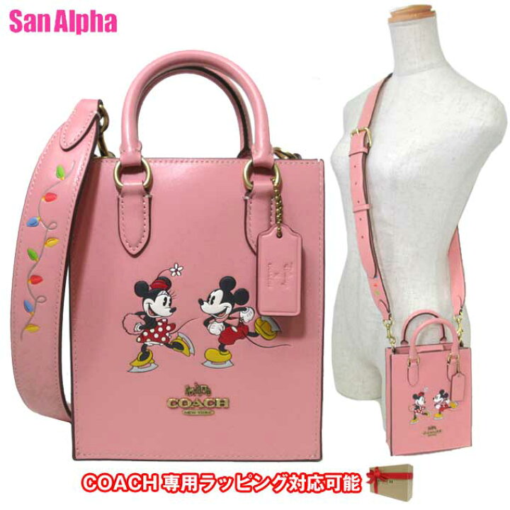 楽天市場】コーチ バッグ ショルダーバッグ COACH X DISNEY MINI TOTE 