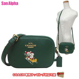 【10%OFFクーポン】コーチ バッグ ショルダーバッグ COACH X DISNEY JAMIE ミッキー ミニー スレッド モチーフ ミニ カメラバッグ 斜め掛け コラボ商品 CN024 B4CZS(ダークパイン) アウトレット レディース 送料無料
