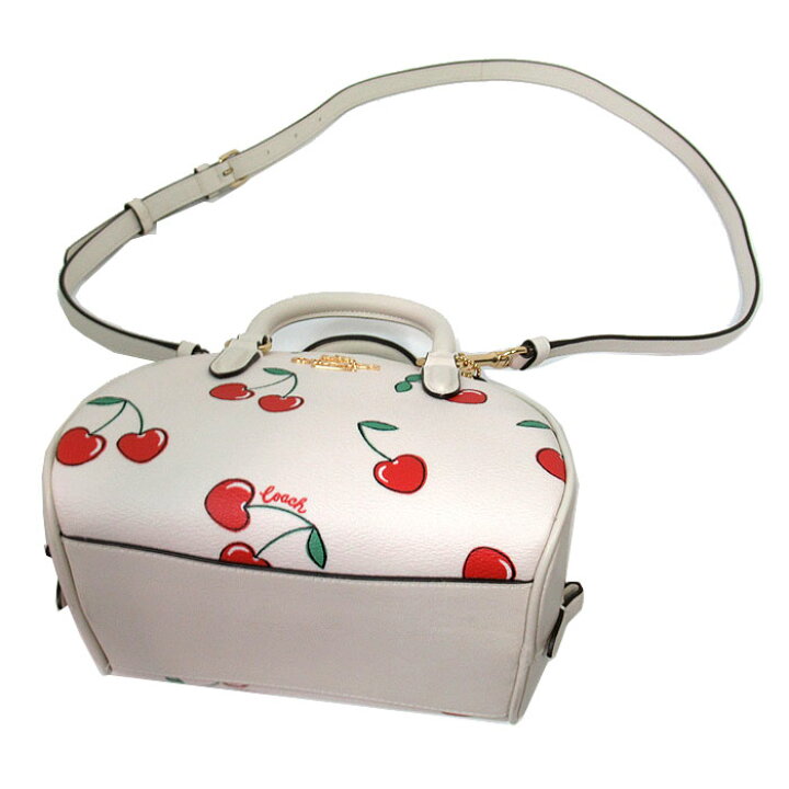 楽天市場】コーチ バッグ ハンドバッグ COACH ハート チェリー  