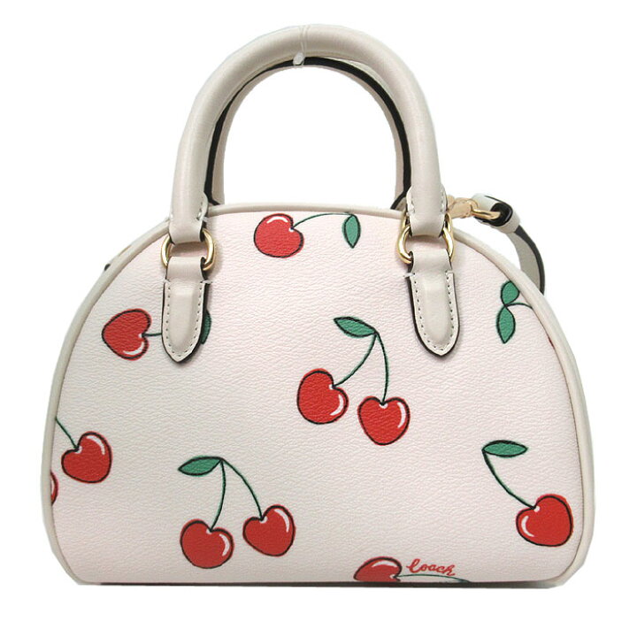 楽天市場】コーチ バッグ ハンドバッグ COACH ハート チェリー  