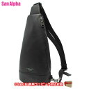 【最大700円OFFクーポン】コーチ バッグ ショルダーバッグ COACH レザー ドミニク スリングパック ボディバッグ CY803 QB/BK (ブラック) アウトレット メンズ 送料無料
