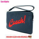 【1,000円OFF 7/11 01:59迄】コーチ ポーチ COACH コーナー ジップ リストレット・コーチ グラフィック CU253 SV/DE (デニム) アウトレット レディース 【メール便対応(ネコポス)】