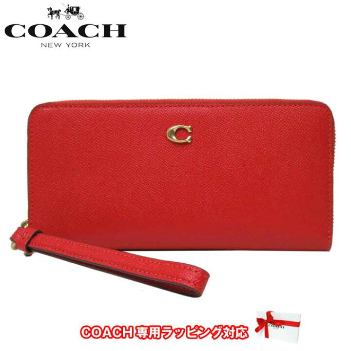 楽天市場】コーチ 財布 長財布 COACH ロゴ ストラップ付  