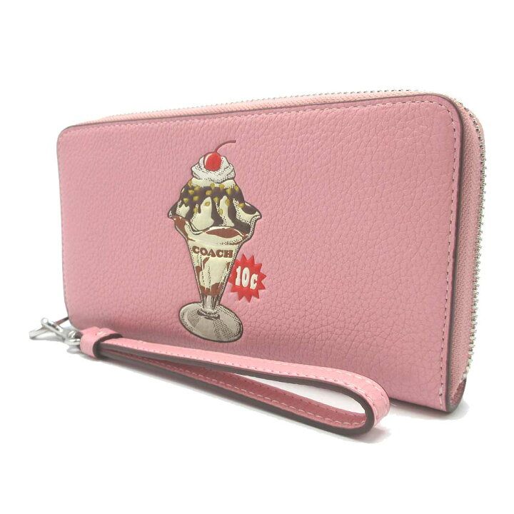 楽天市場】コーチ 財布 長財布 COACH LONG ZIP AROUND レザー サンデー 